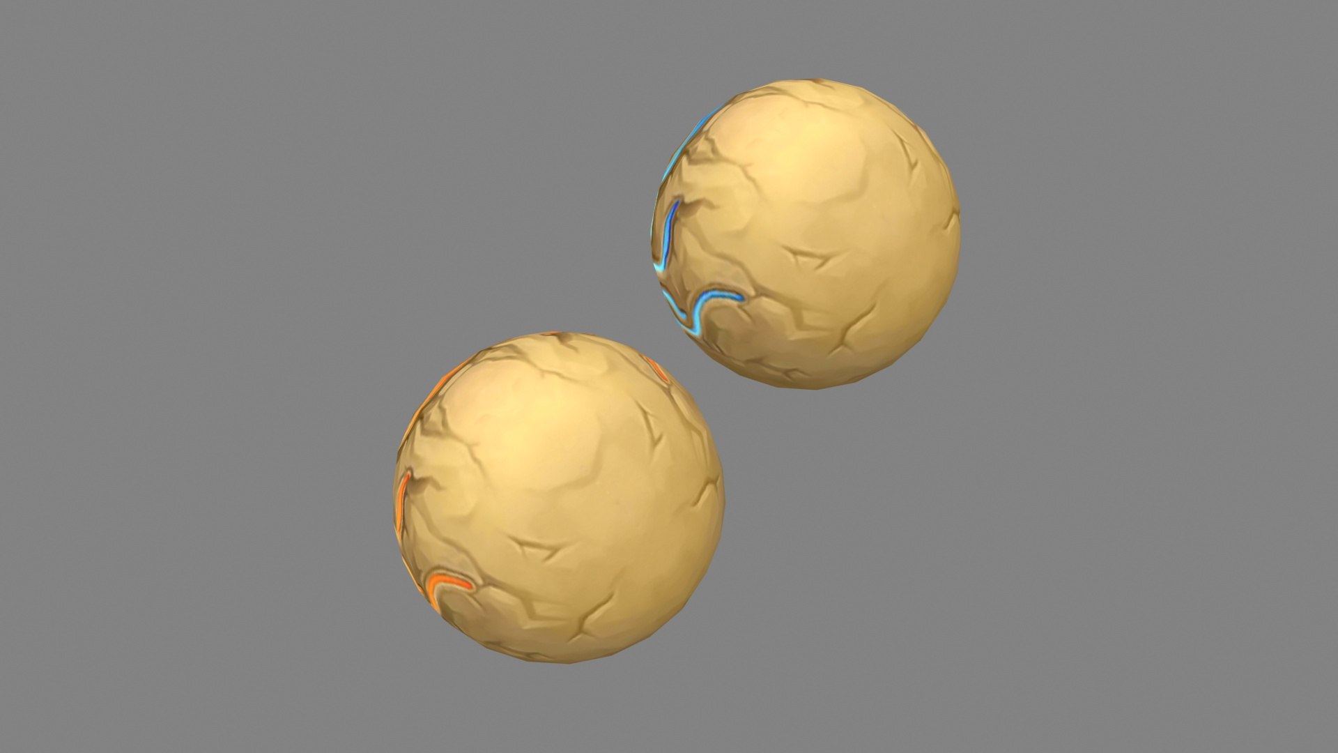 3D Cartoon mud balls - iceball and Fireball - Magical Eyes https://p.turbosquid.com/ts-thumb/Ki/p5CyJr/lN/zyh_niqiu01_3/jpg/1722054221/1920x1080/fit_q87/25e63046e46d82166409613e3b58abda6cbc8841/zyh_niqiu01_3.jpg