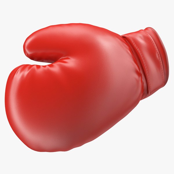 boxing glove rigged 3D model