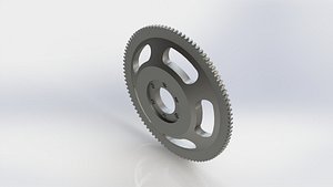 racing flywheel 3D model