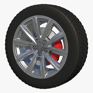 auto rim wheel 3d c4d