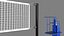 Volleyball Grid with Referee Tower