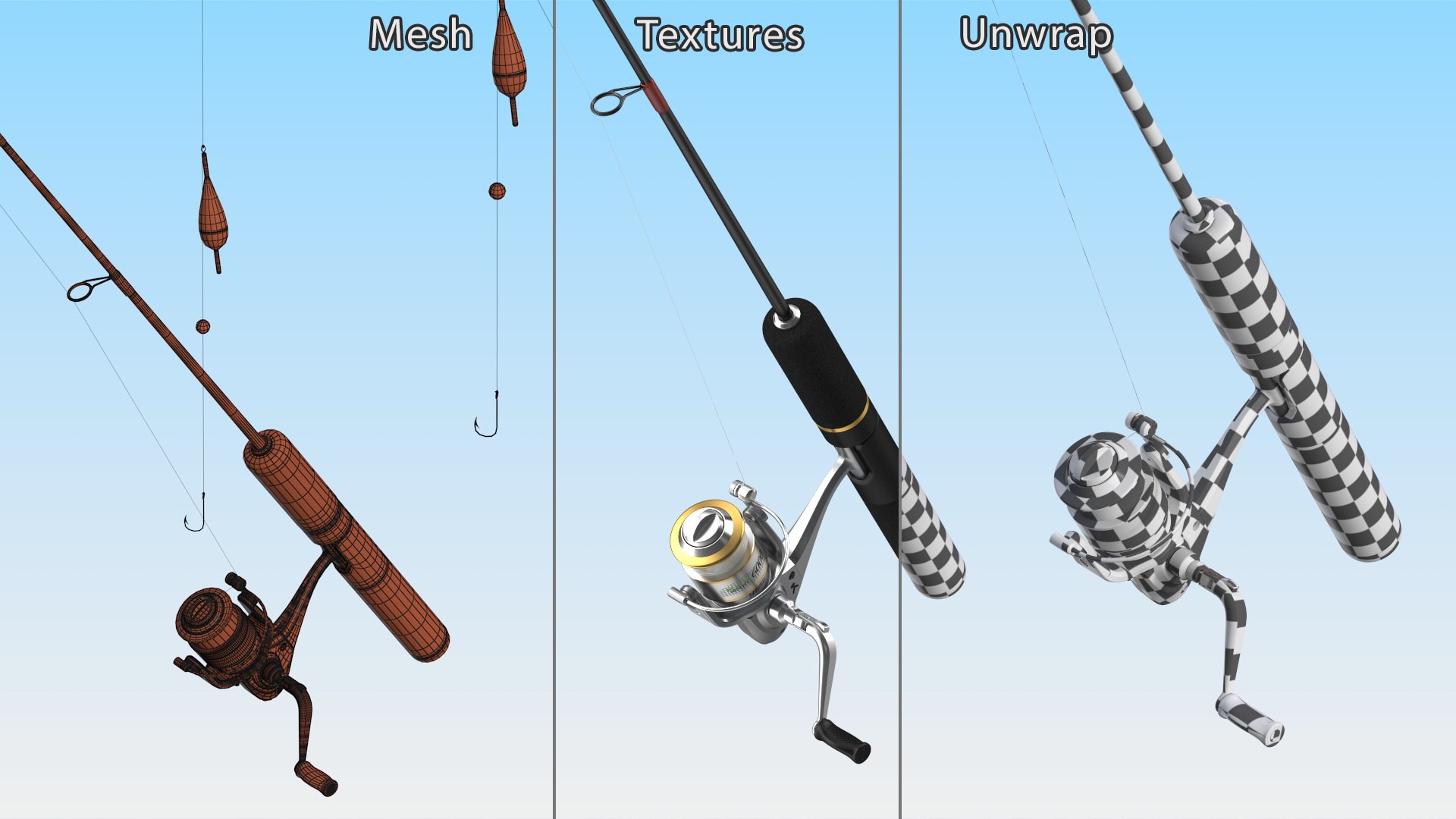Spinning Rod and Reel Combo 3D model https://p.turbosquid.com/ts-thumb/Kj/7BQkRD/fO/spinningrodandreelcombo3dsmodel016/jpg/1696295257/1920x1080/fit_q87/220abe12e0ddb7ad505624189c2f768768f5d6ce/spinningrodandreelcombo3dsmodel016.jpg