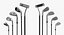 Golf Bag 2 with Clubs
