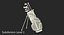 Golf Bag 2 with Clubs