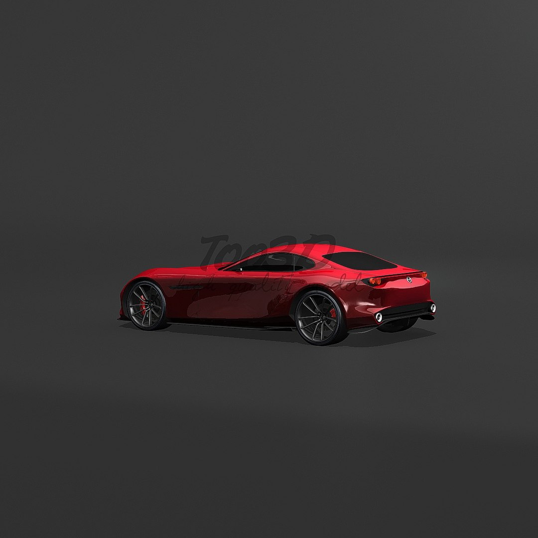 3d Model Mazda Rx Concept