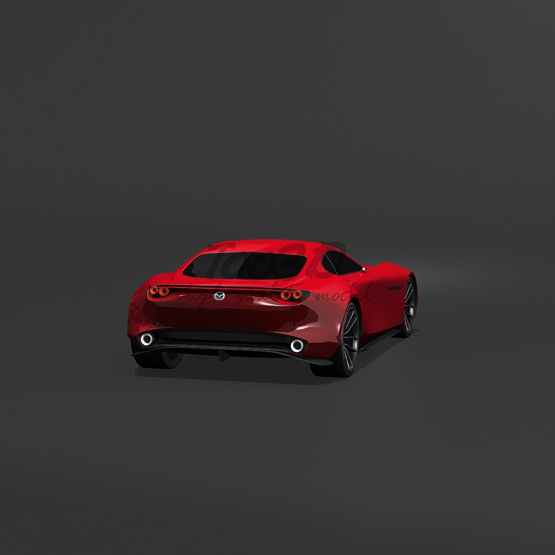 3d Model Mazda Rx Concept
