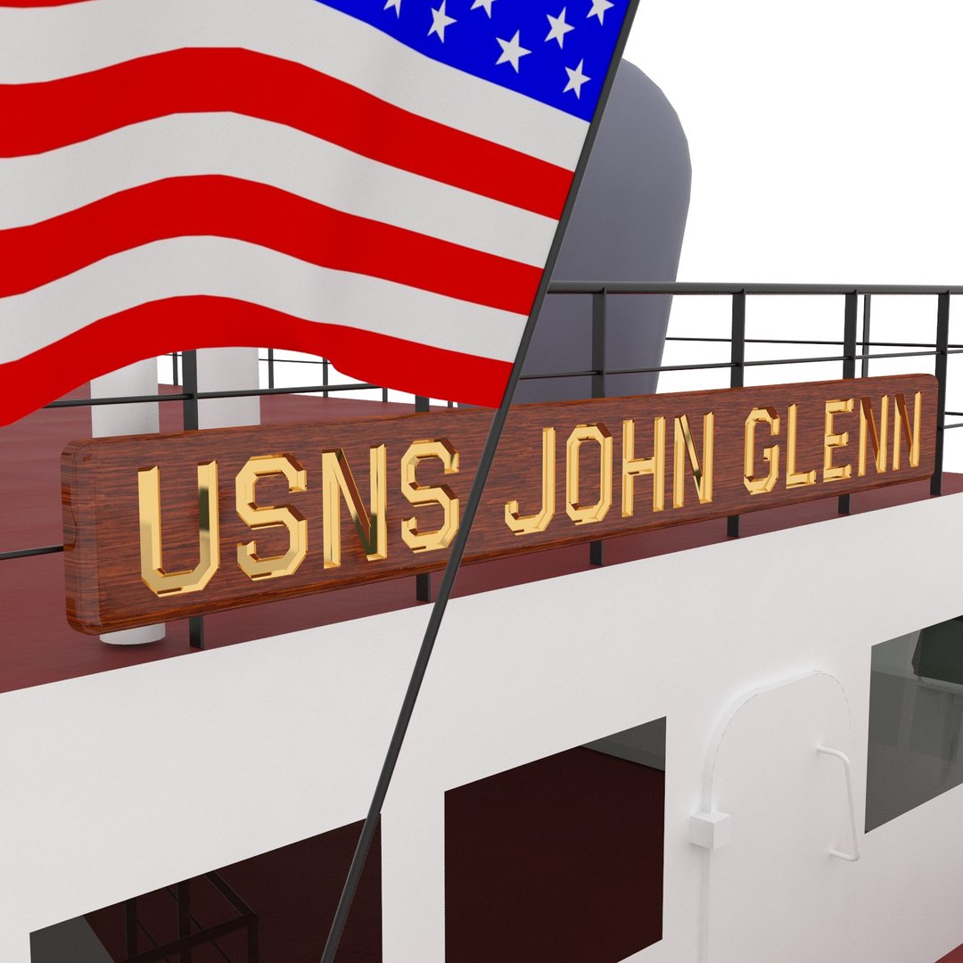 3d Model Usns Montford Point Core