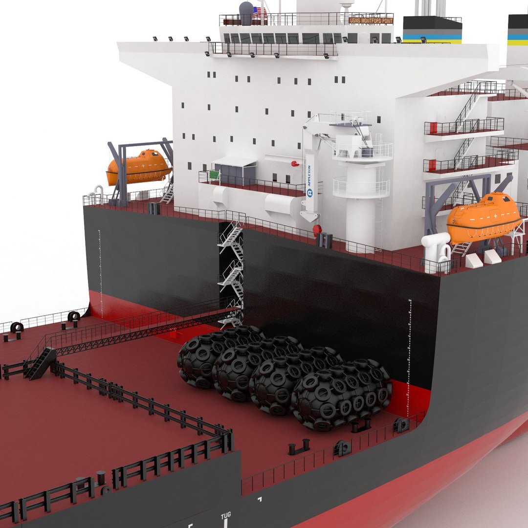3d Model Usns Montford Point Core