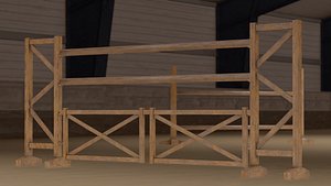 Horse Wooden Jumps
