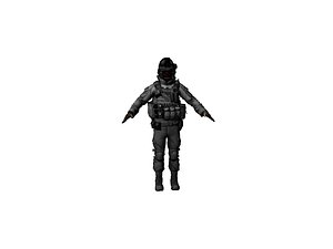 BattleField 3 Medic Model