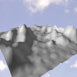 snow snowy 3d max
