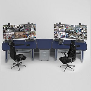 3D Vertiv Knurr Ergocon model