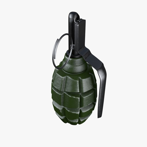3D модель Ручные гранаты Ф-1 - TurboSquid 850843
