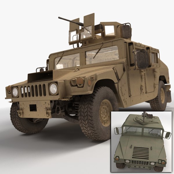 Hmmwv 군용 험비 3D 모델 - Turbosquid 800475