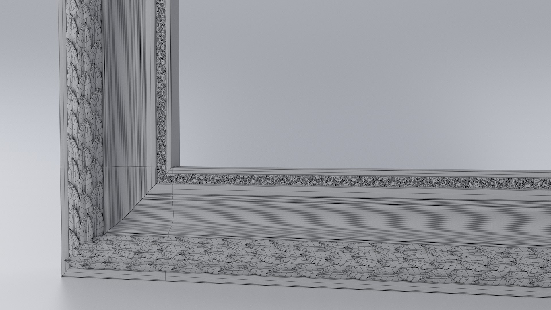 3D Picture Frame 06 PBR Model - TurboSquid 2144589