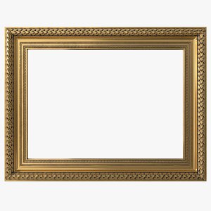 3D Picture Frame 06 PBR model