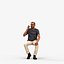 Basics0520 - A set containing 5 models of male and female adults sitting in casual attire