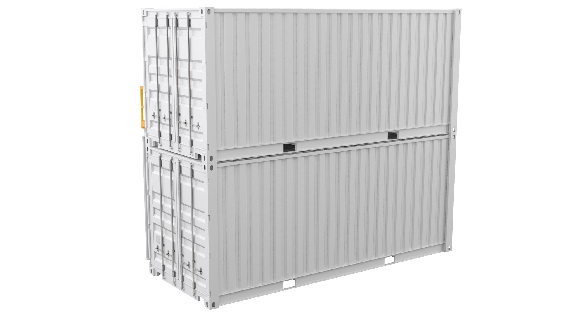 Office Container With Interior model - TurboSquid 2018032