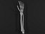 hand bones 3D model