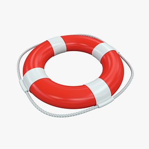 3D lifebuoy life buoy model