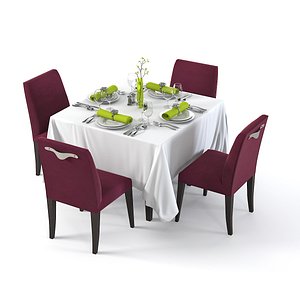 Square Restaurant Table Banquet