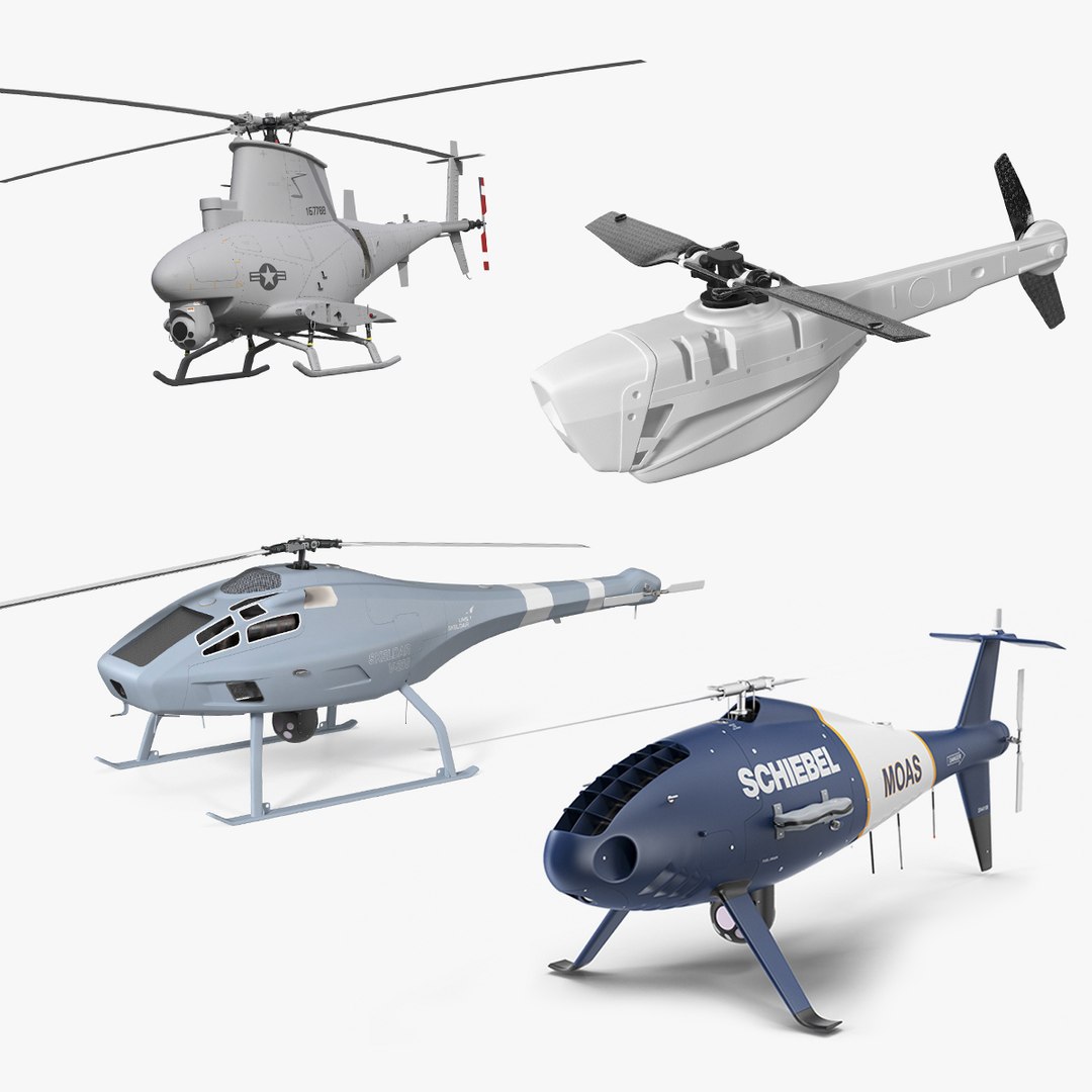 VTUAV Collection 2 3D model preview