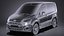 transit connect 2016 3D model