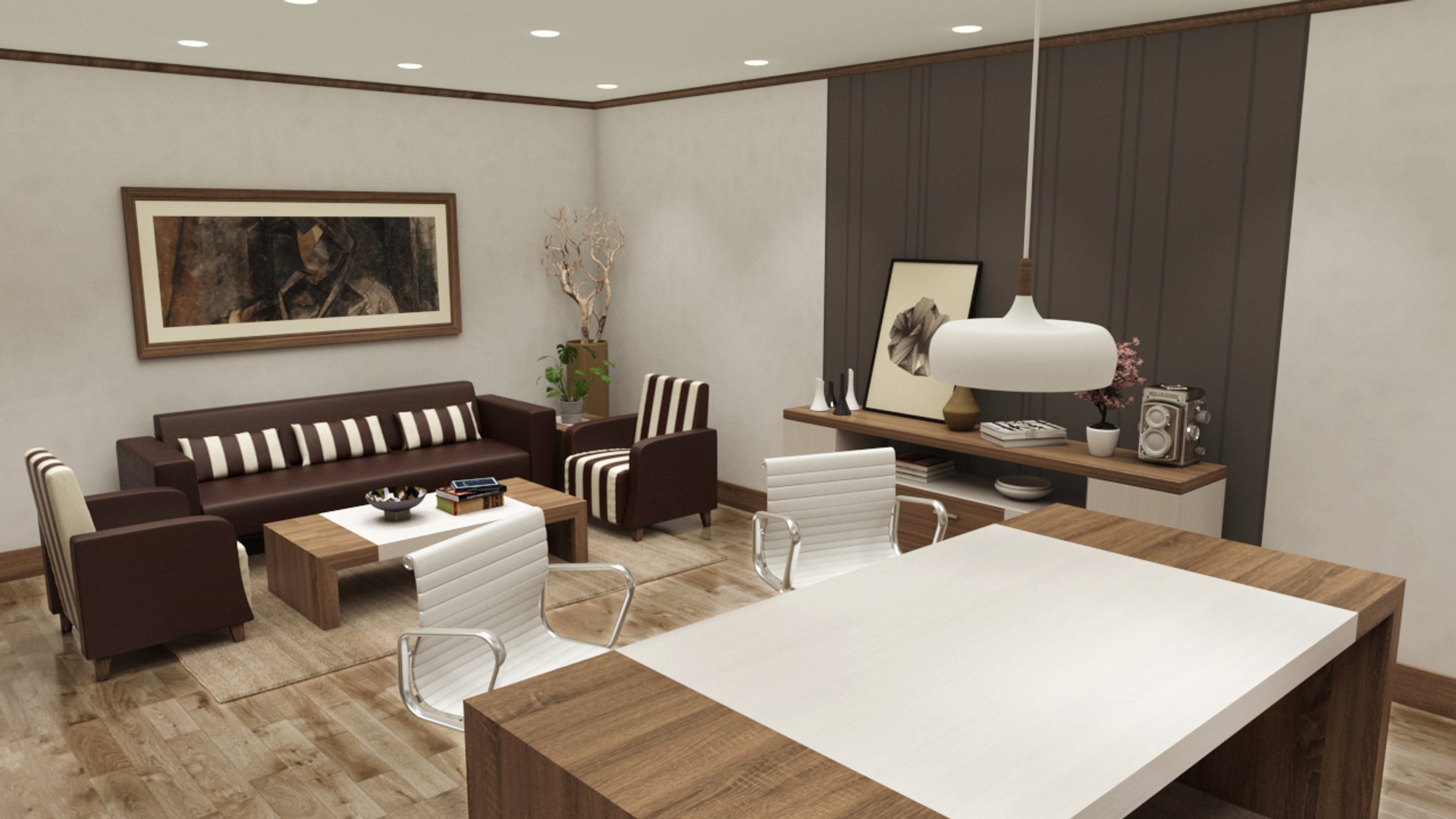 Office Executive Room Model - TurboSquid 1265319
