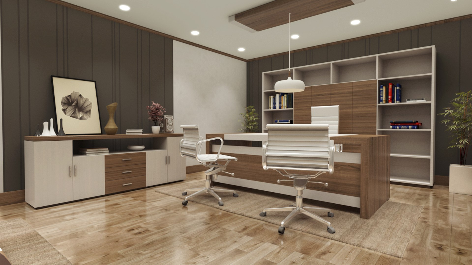 Office Executive Room Model - TurboSquid 1265319