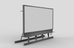 3D Billboard 5 3D model