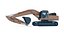 3D Generic Excavator model