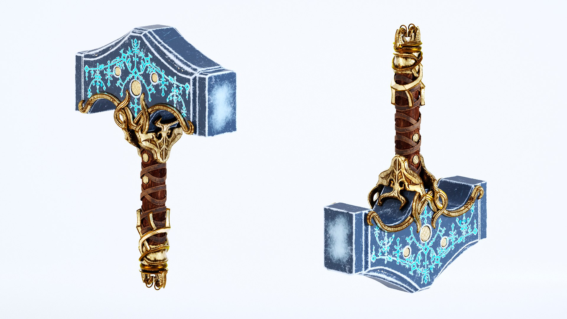 Mjolnir 3D - TurboSquid 2292928