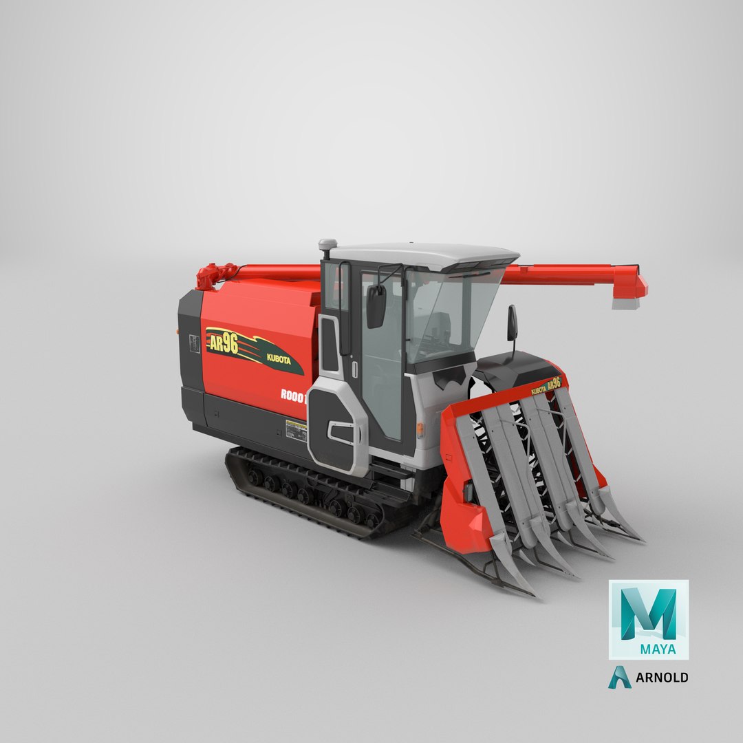 rice combine harvester kubota 3D https://p.turbosquid.com/ts-thumb/Kk/7JZYlH/v1/stemcell_maya_arnold_render/png/1635336144/1920x1080/fit_q87/265e7ef0f7d46cfa5df607e0f59137150190d9e6/stemcell_maya_arnold_render.jpg