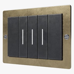 Vintage Golden Switch