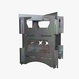 Wood Burning Folding Stove