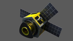 dubaisat-2 satellite 3D model