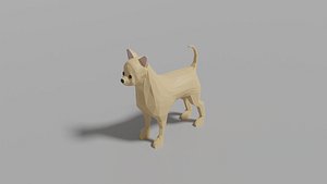 Cartoon Chihuahua 3D