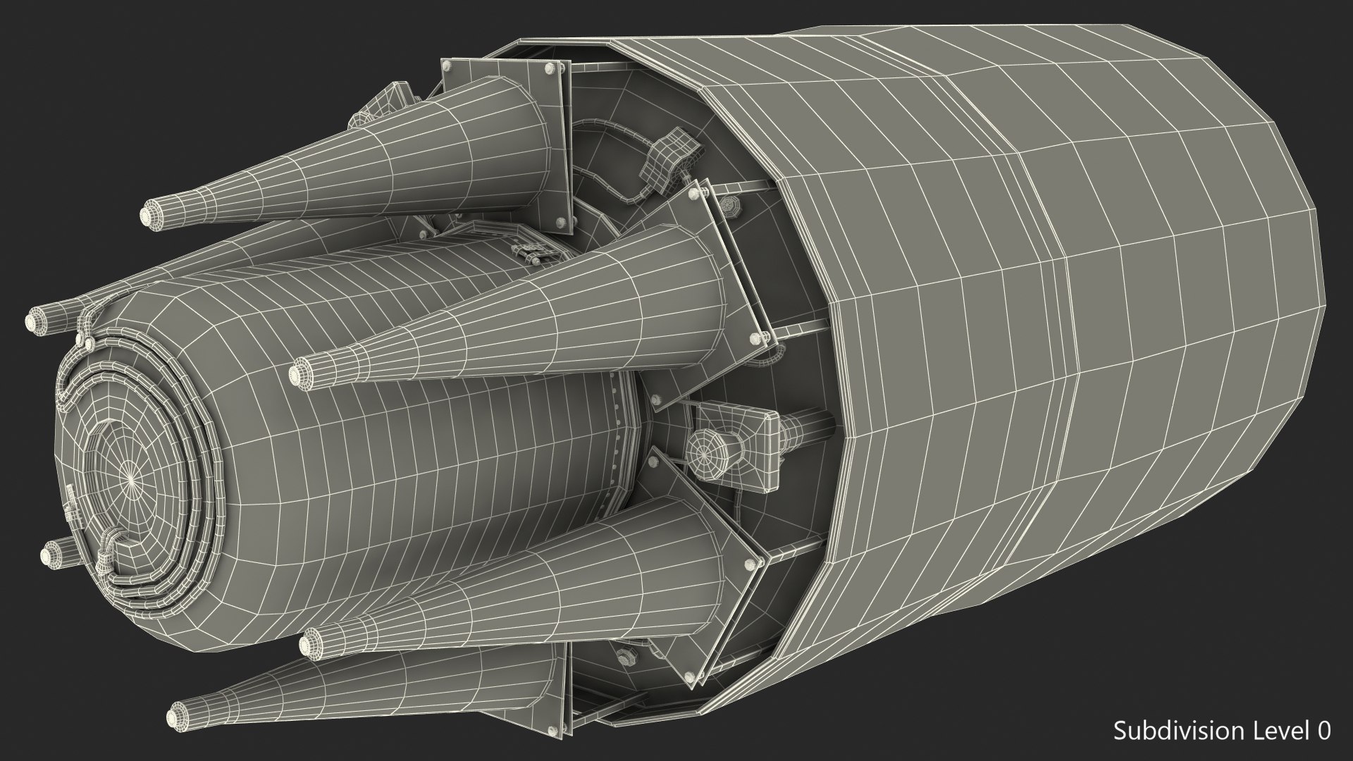 Ballistic missile warhead war 3D - TurboSquid 1583603