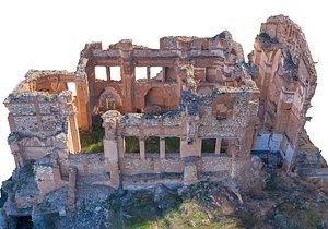 Real Post-War Ruined City