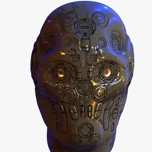 3D model 3D Gas mask