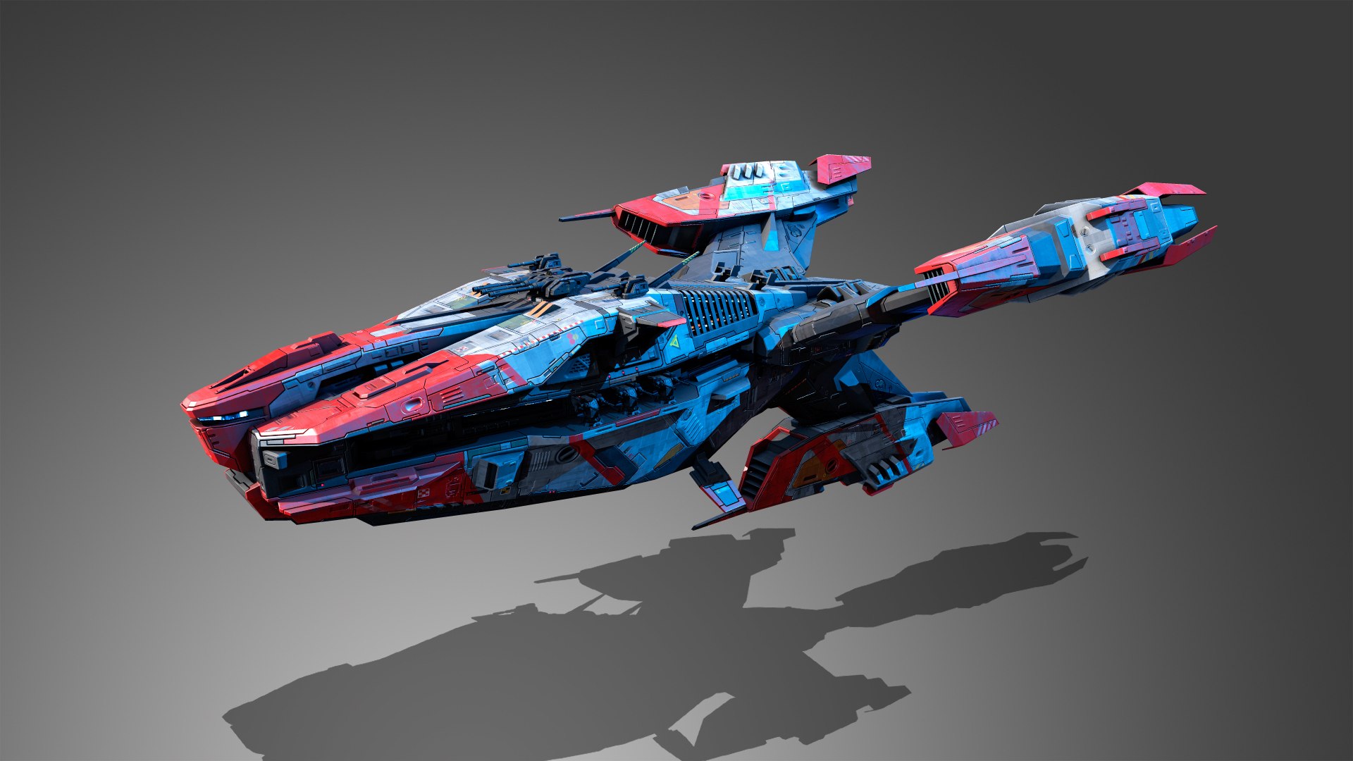 3D Spaceship Starship Spacecraft Model - TurboSquid 1682575