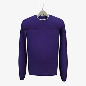 Blue Jumper on a Coat Hanger
