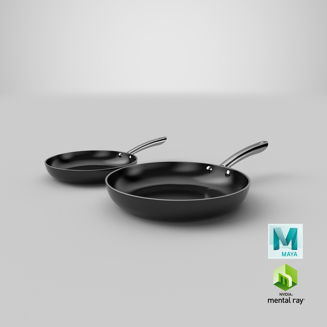 frying pan set generic 3D model https://p.turbosquid.com/ts-thumb/Kk/SDIrO3/Fj/stemcell_maya_mental_ray_render/png/1627582540/1920x1080/fit_q87/e49c8366e9fa42cbb8f1e9d1edf5b31a360e5b5d/stemcell_maya_mental_ray_render.jpg