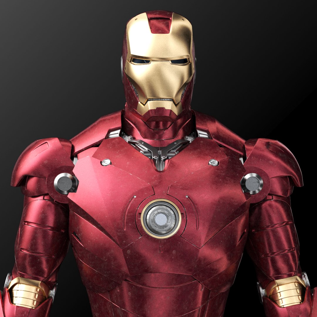 Iron Man 04 3D Model - TurboSquid 1935255