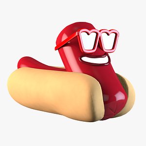 hot dog character