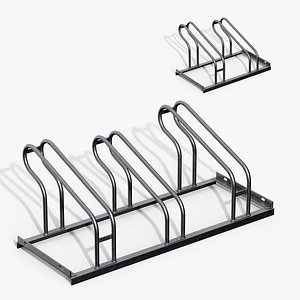 Bicycle Stand Type A 3D model