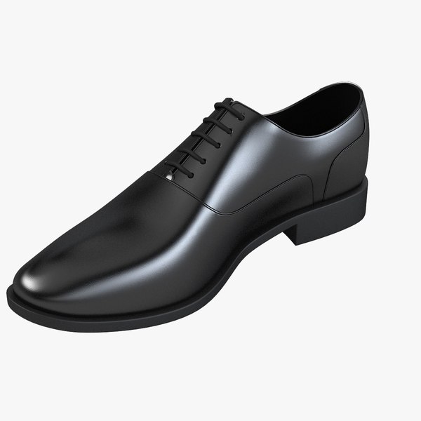 3d model men shoes