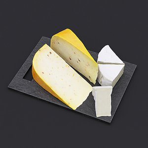 Cheese Board II 3D model