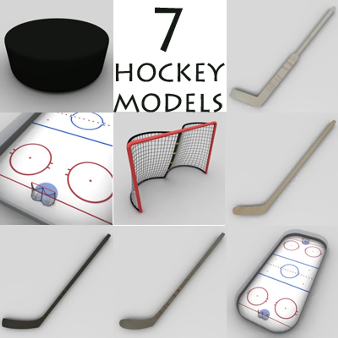 Ice Hockey 3d Model