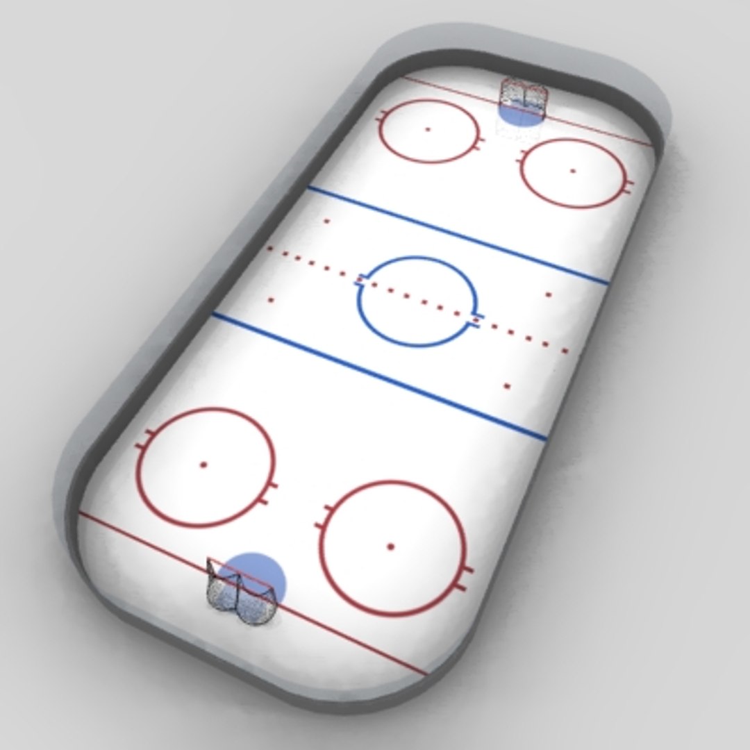 Ice Hockey 3d Model